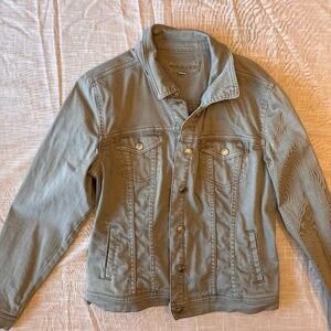 Maurices green jean jacket